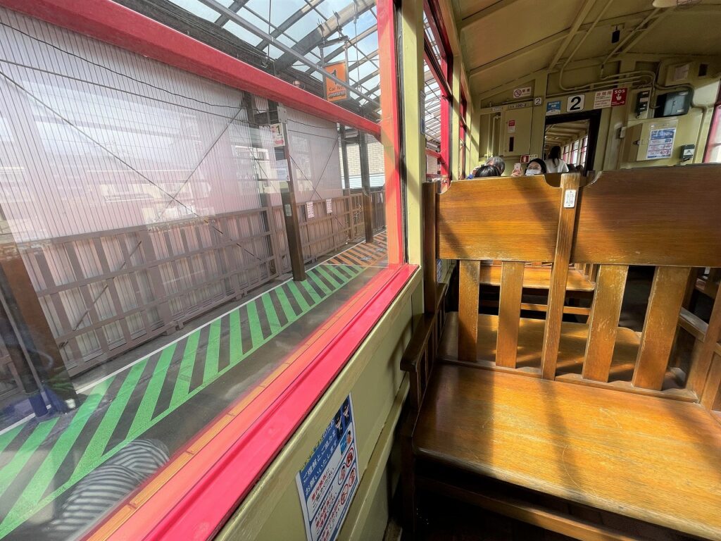 嵐山　トロッコ列車　
Trolley train