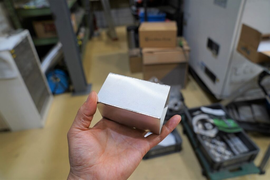 アルミ5052　板厚0.5ｔの板を箱型に溶接　アルミの薄板溶接　大阪　テクノファーム