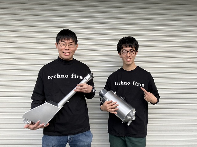 大阪大学フォーミラレーシングクラブの学生さんからアルミ溶接部品の製作依頼をいきました。送ってくれた写真、当社のＴシャツ着てくれてます。
大阪府松原市にある株式会社テクノファームです。ステンレスの溶接機械加工が得意です
