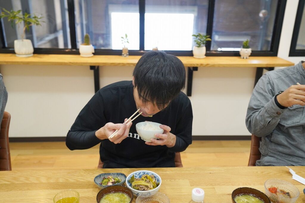 健康経営にて健康ランチ
大阪府松原市にある株式会社テクノファーム