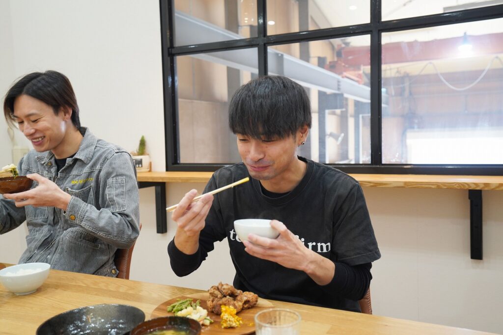 株式会社テクノファームのお昼ご飯