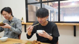 大阪の町工場、株式会社テクノファームの昼食