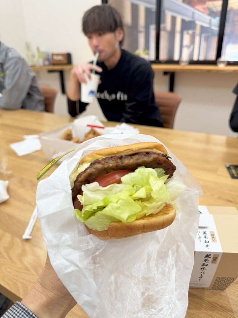 黒毛和牛バーガーモスバーガー