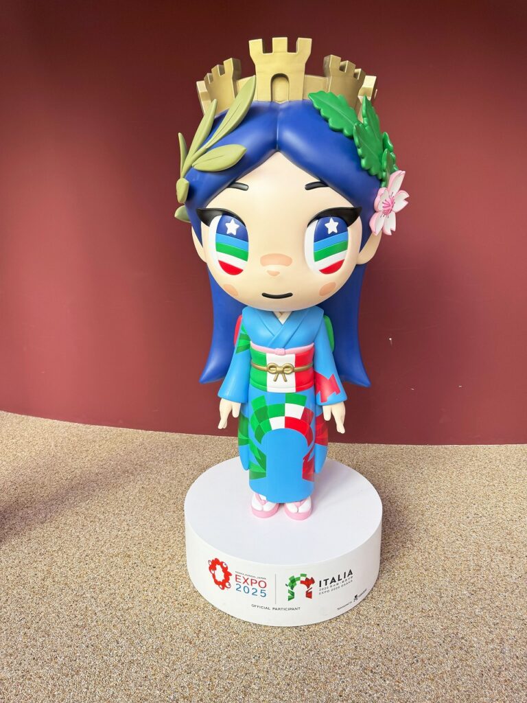 大阪万博 イタリアちゃん