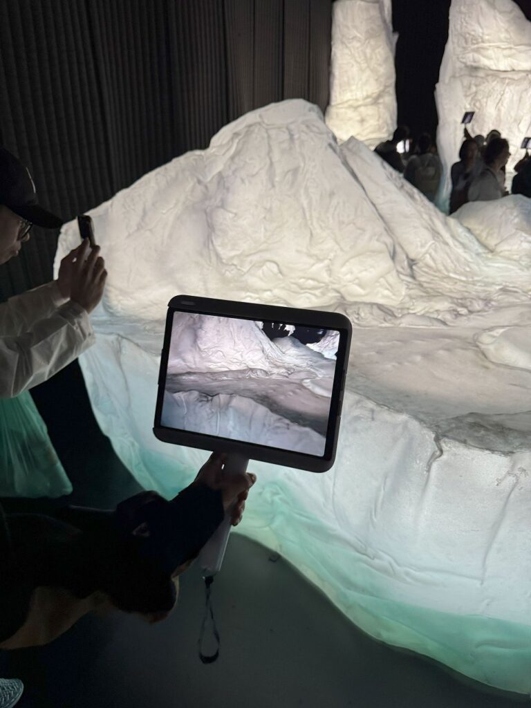 大阪万博カナダパビリオン 氷山パッド
