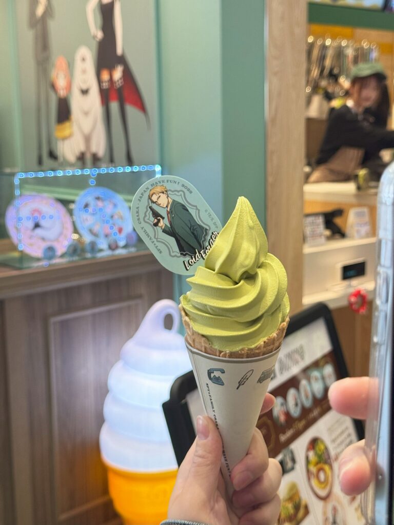 スパイファミリー 抹茶アイス