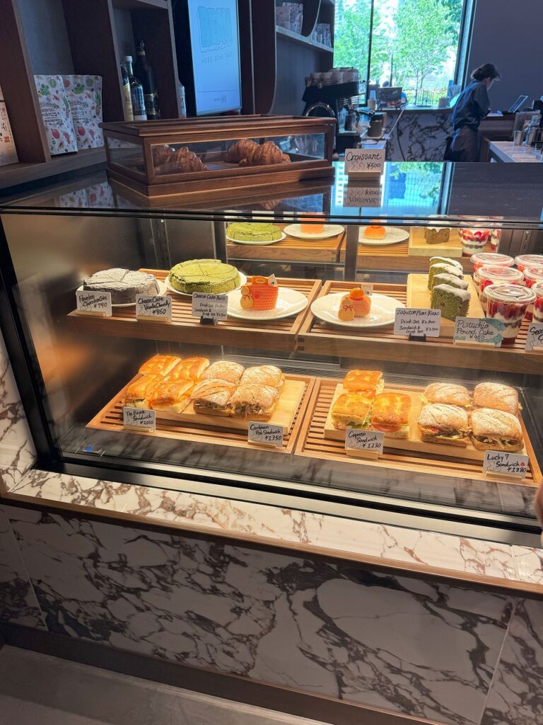 キャノピーbyヒルトン大阪梅田にあるビーンゼア うめだ。ショーケース