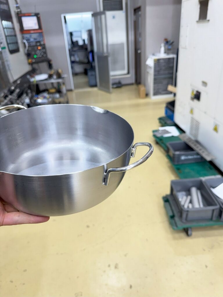 鍋の修理、改造しました。