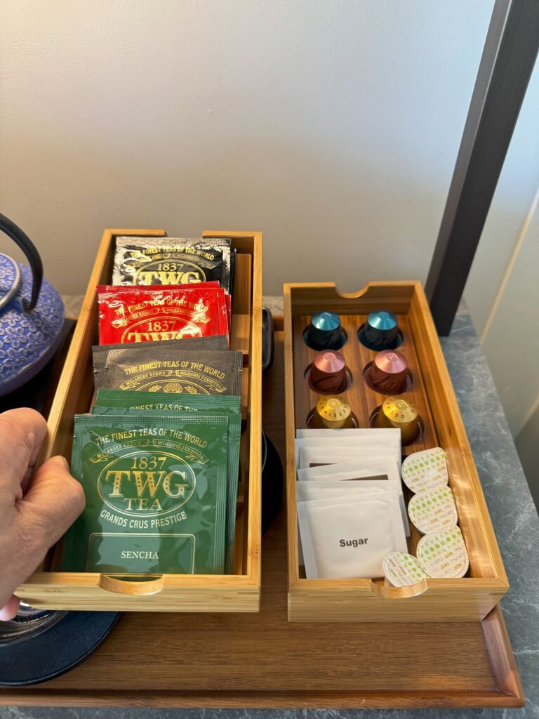 クラブインターコンチネンタル プレミアムガーデンルーム TWG Tea ネスプレッソ