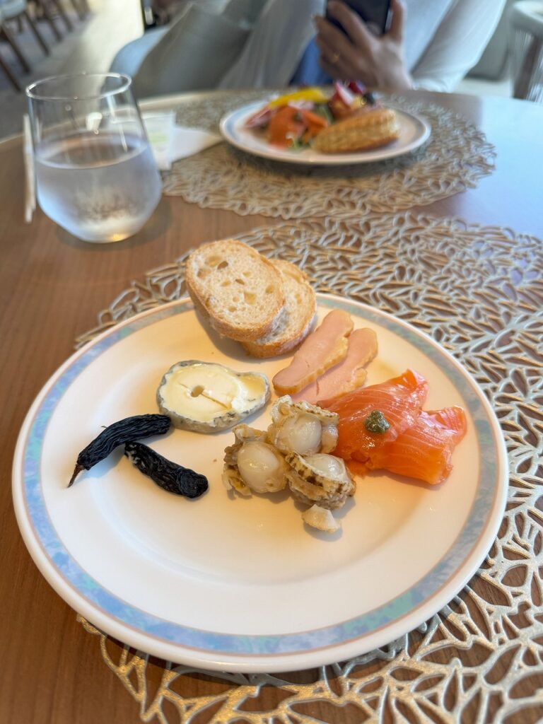 ANA インターコンチネンタル石垣リゾート クラブラウンジの朝食ビュッフェ