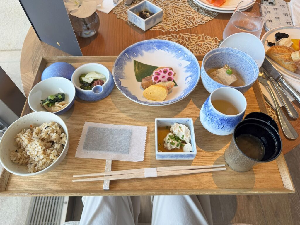 ANA インターコンチネンタル石垣リゾート クラブラウンジ 朝食 和定食
