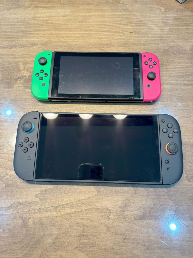 スイッチ２とスイッチ大きさ