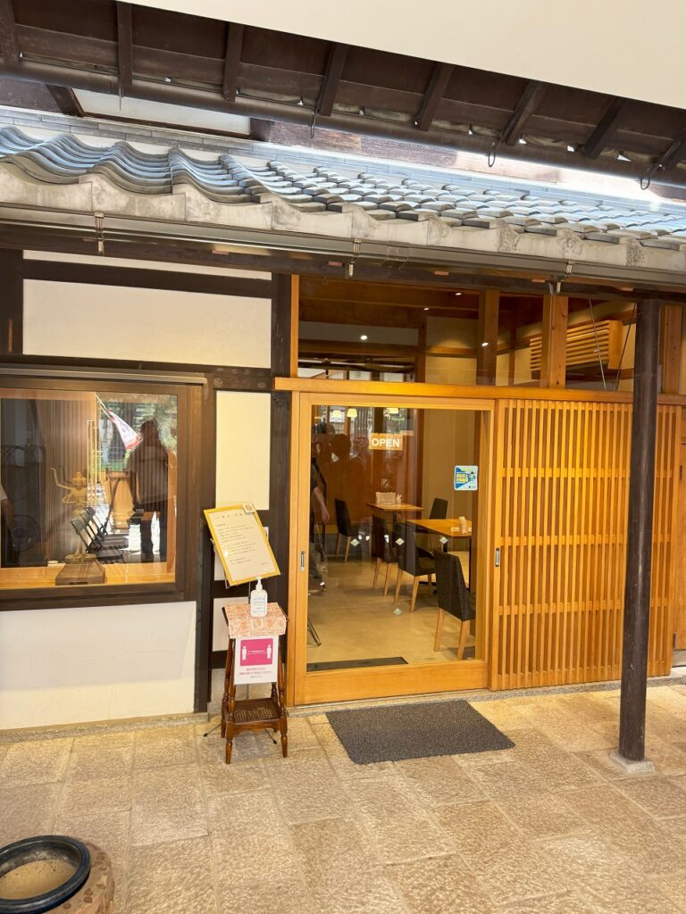 法隆寺前の和カフェ