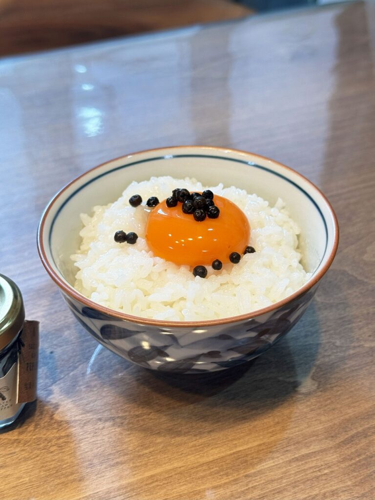 生こしょう、玉子かけごはん