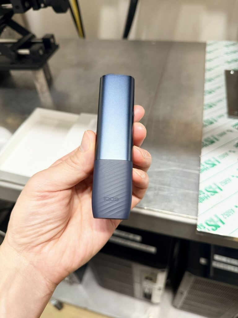 アイコスIQOSにレーザーマーキング