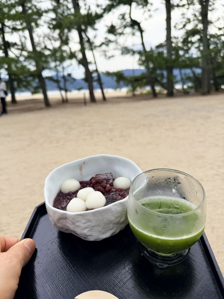 はしだて茶屋 冷やしぜんざい