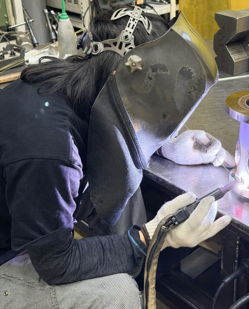 ステンレスのTig溶接しますよ。株式会社テクノファームです