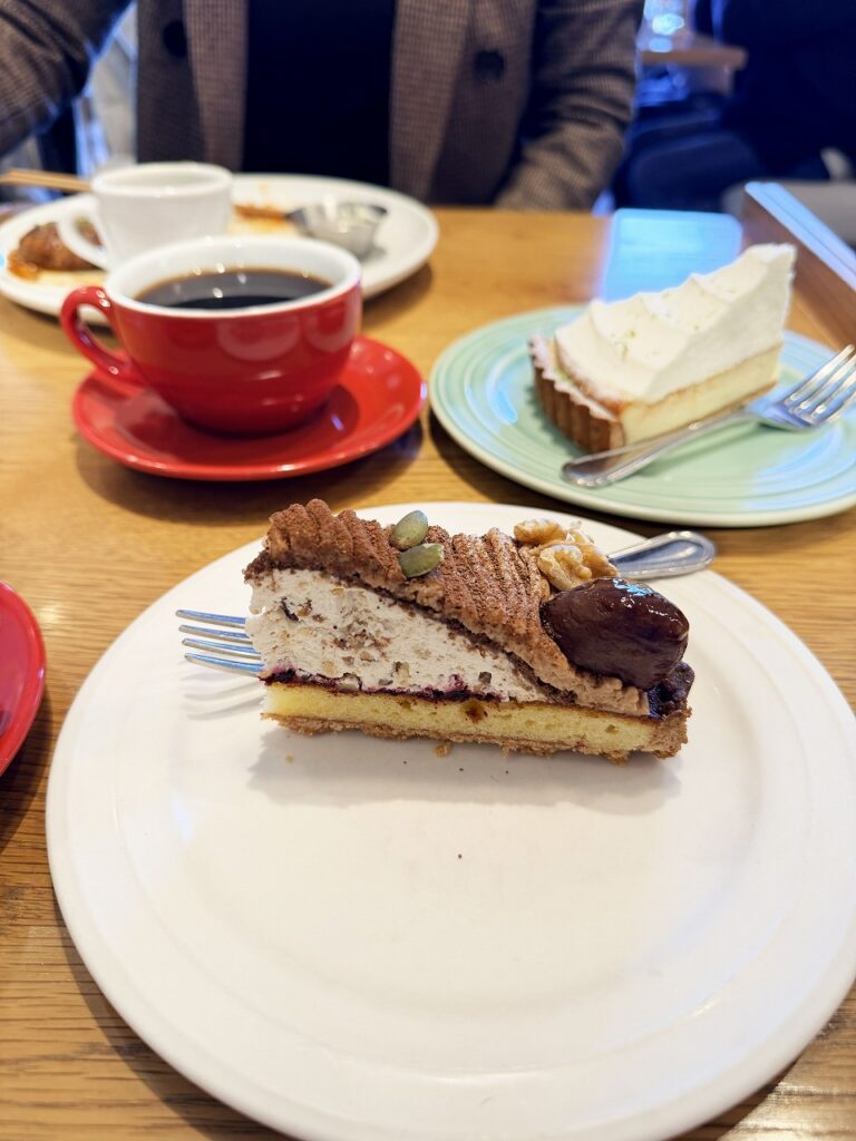 マザームーンカフェピオレ明石店 栗のタルト