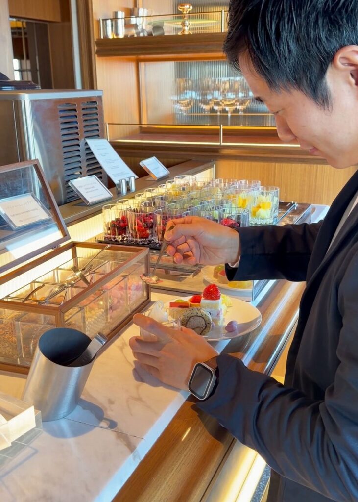 大阪ステーションホテルのザ モーメント グリル&ダイニング
デザート