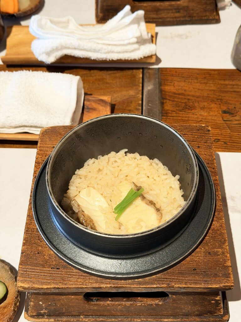 備前焼割烹 八馬で鯛の釜めし食べました。株式会社テクノファーム