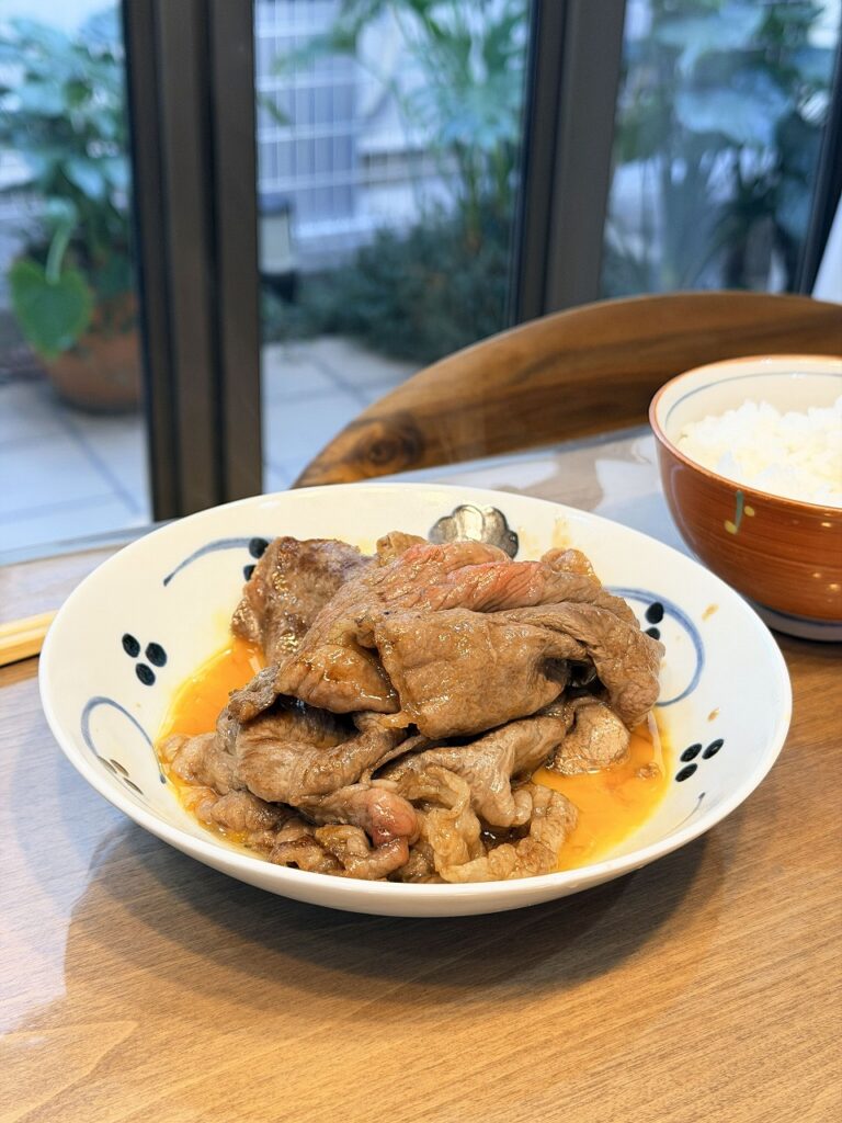 牛肉　すき焼き