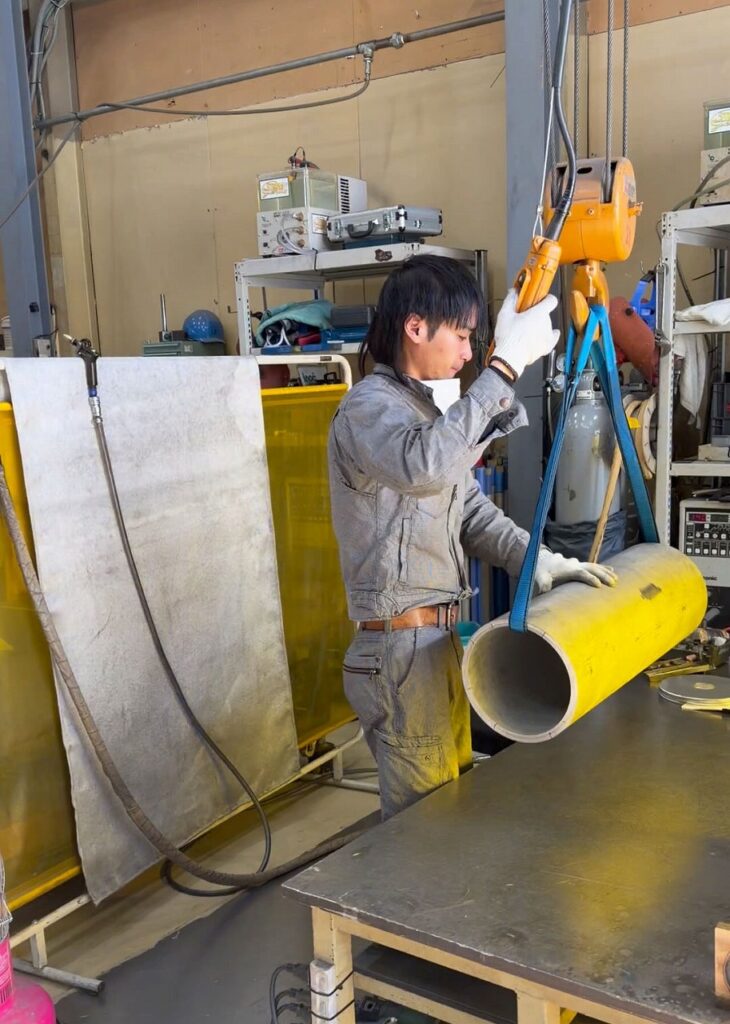 ステンレスの溶接
大阪府松原市の株式会社テクノファーム