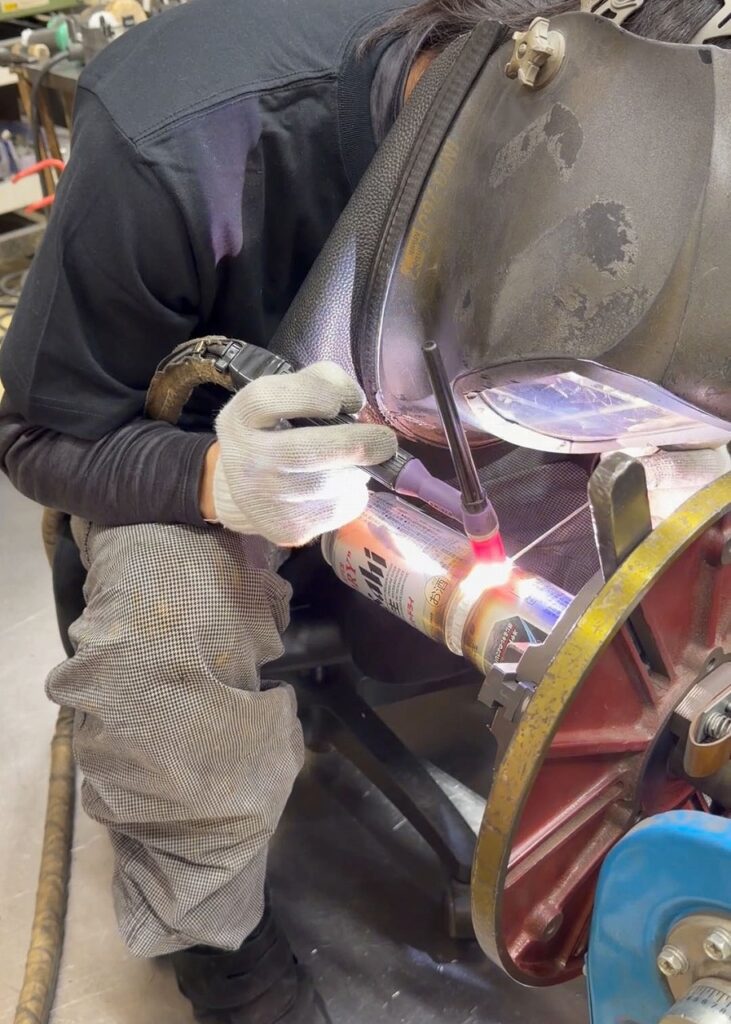 アサヒスーパードライ(アルミ缶)って溶接できるの?
アルミ溶接も出来ますよ。
大阪府松原市の株式会社テクノファーム