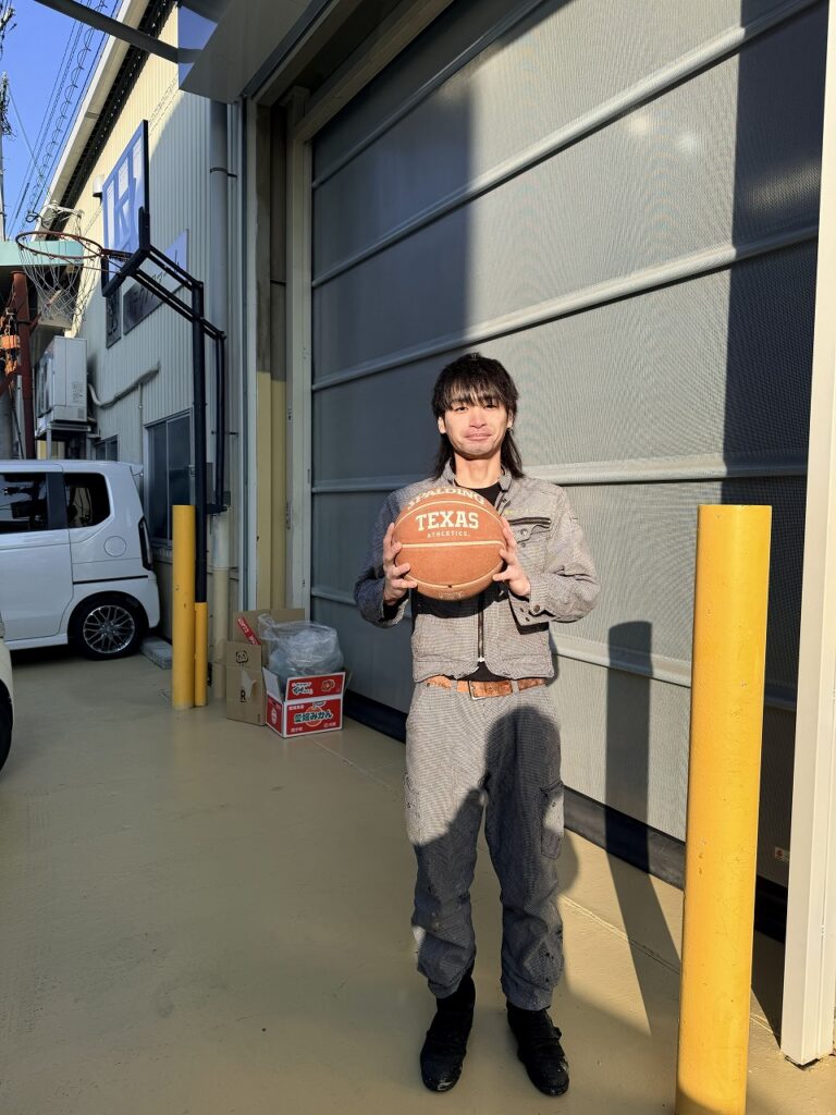 健康経営でやっている朝のバスケットシュート対決。
今回の優勝者はラムちゃんです！株式会社テクノファーム