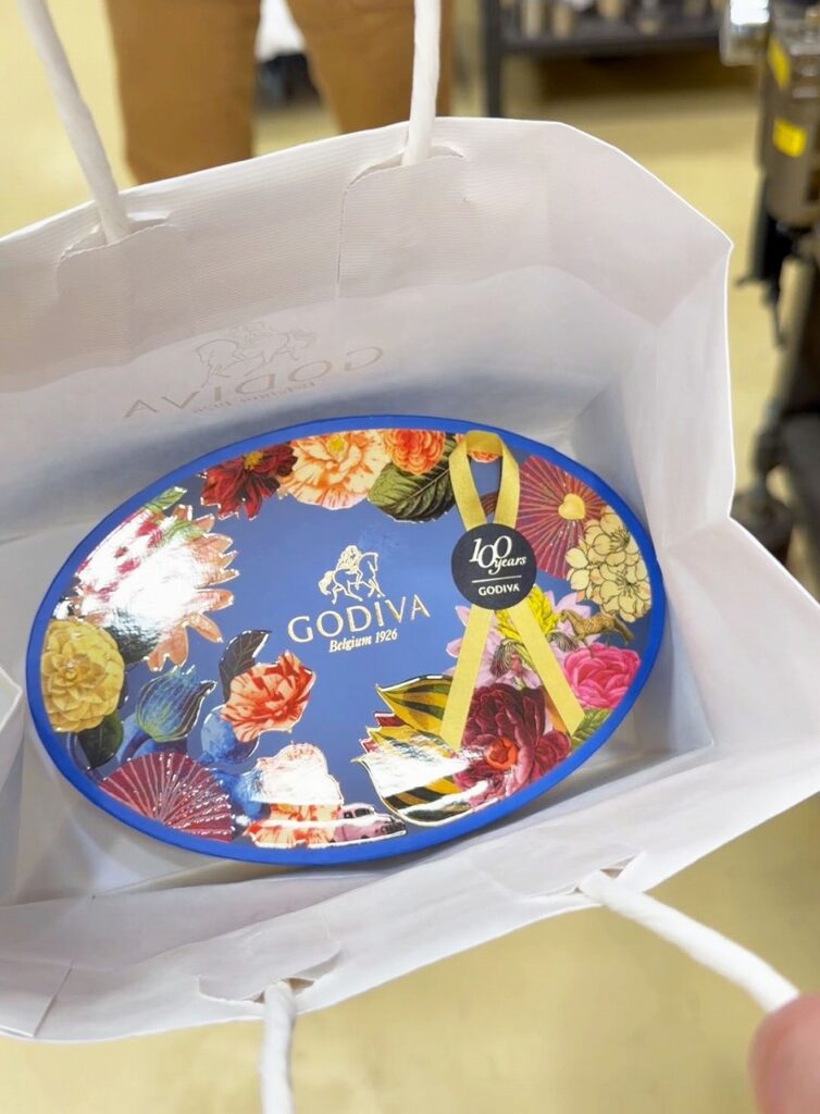 町工場ではバレンタインに従業員へチョコを送ります！今年はゴディバで！株式会社テクノファーム