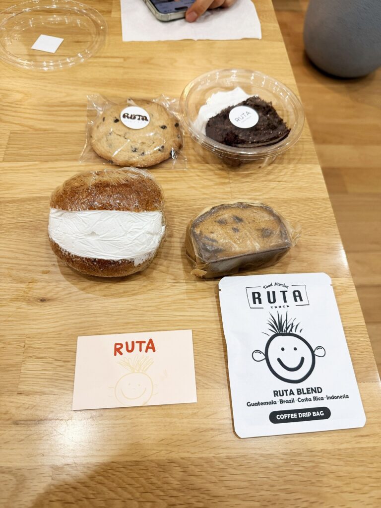 四条畷市のフードトラック RUTA　で購入したもの