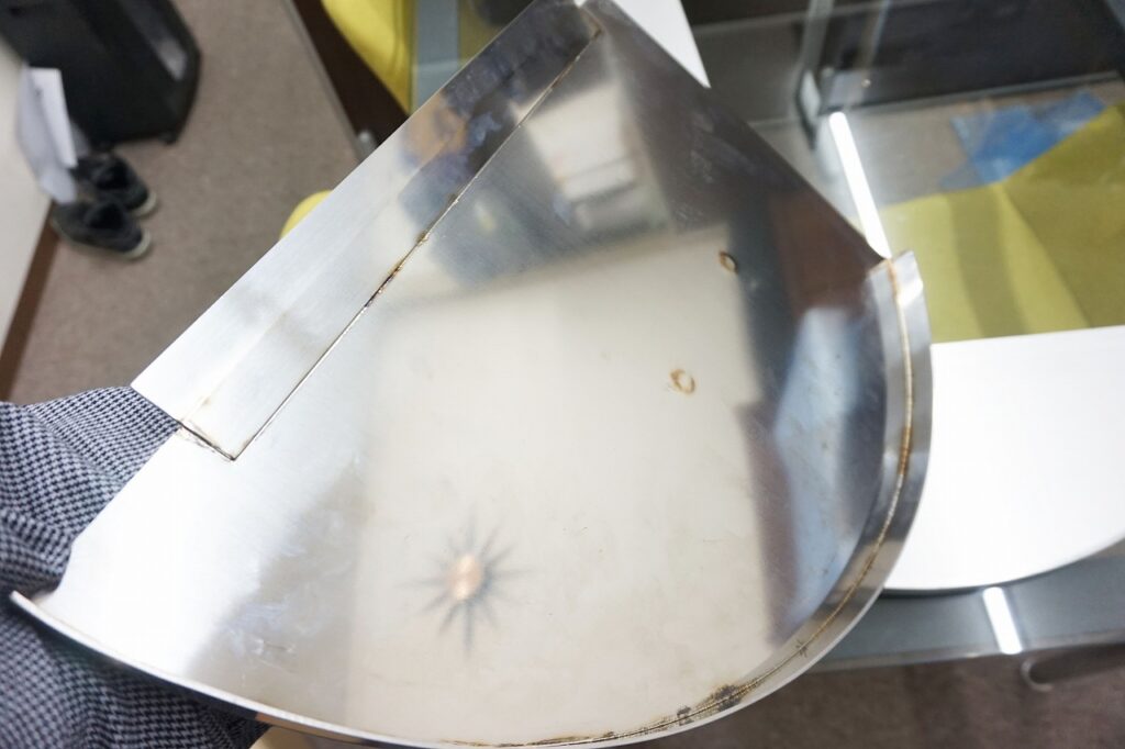 ステンレス蓋の製作。薄板の溶接の事なら大阪府松原市の株式会社テクノファームにお任せください
