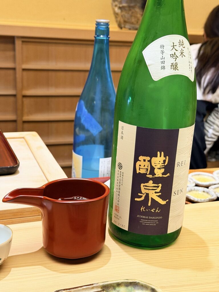 鮨 原正 日本酒