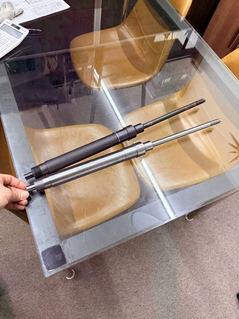 古い機械のシャフトやパーツは、購入することが出来ない。でも、現品をお持ちいただければ作れるかもしれませんよ!大阪府松原市の株式会社テクノファームです