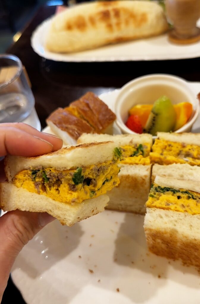 カフェ シルフィード　オムレツサンド