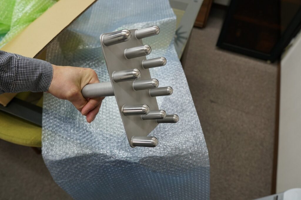 ステンレス特注品、押し型。ステンレスの機械加工溶接品の製作の事なら大阪府松原市の株式会社テクノファームにお任せください