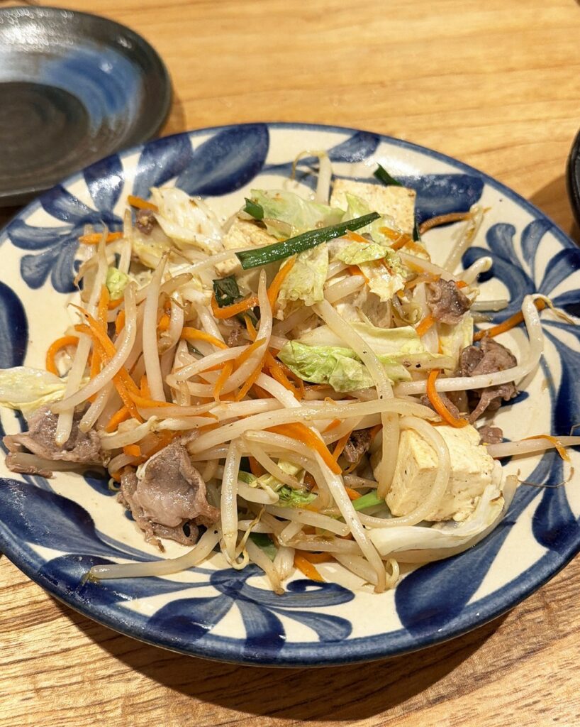 三線の花 島豆腐チャンプルー