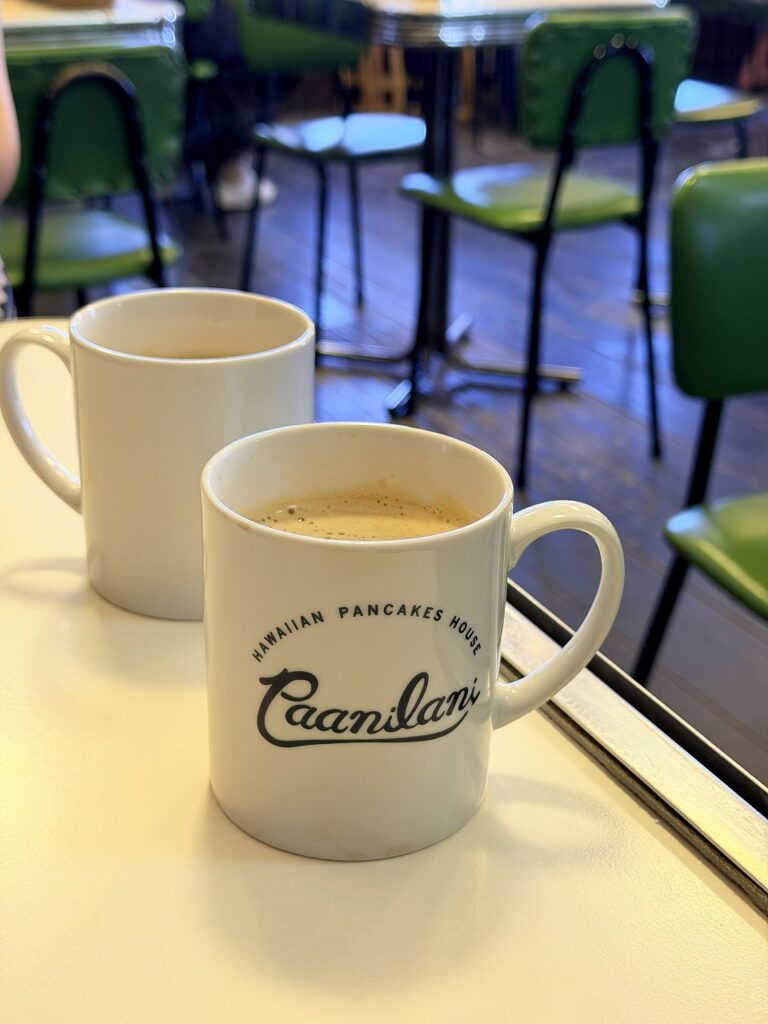 ハワイアンパンケーキハウス パニラニ　コーヒー