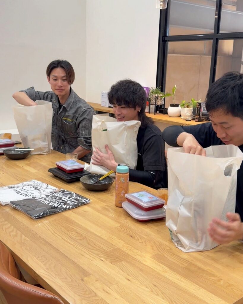従業員にお土産