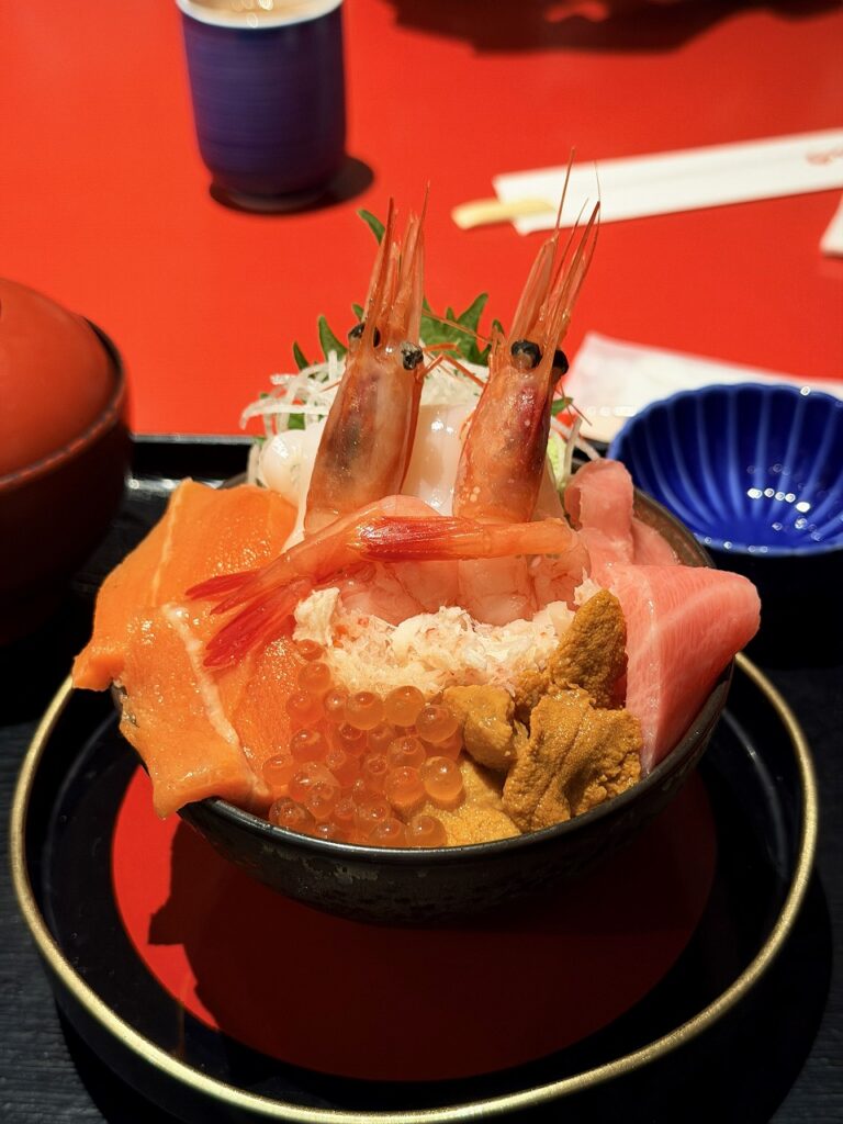 新千歳空港　海鮮丼