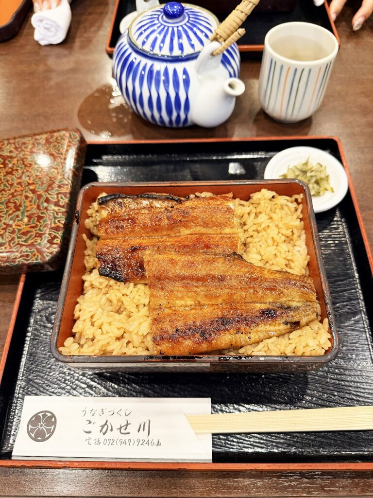 ごかせ川のうな重