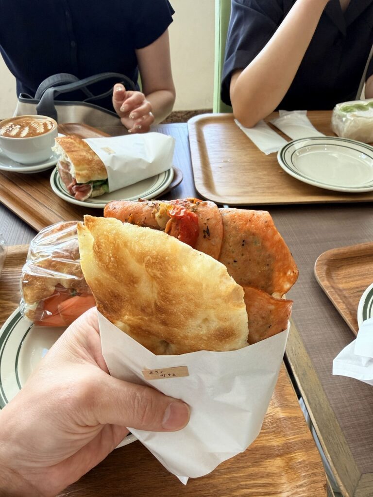 NICOLAO Espresso & Sandwich　ミラノサラミ