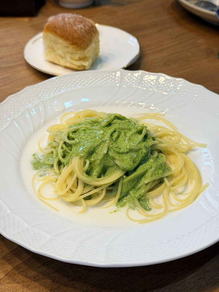 ジェノベーゼを作りました。